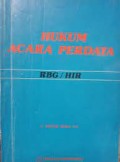 Hukum Acara Perdata : RBG/HIR