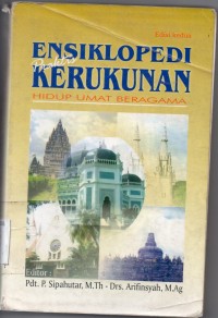 Ensiklopedi Kerukunan;hidup umat beragama