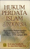 Hukum Perdata islam di Indonesia