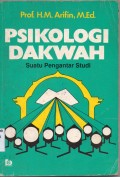 Psikologi Dakwah;suatu pengantar studi